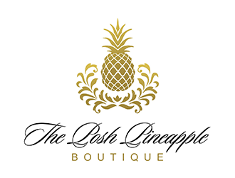 The Posh Pineapple Boutique logo design by logolady