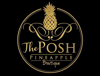 The Posh Pineapple Boutique logo design by REDCROW