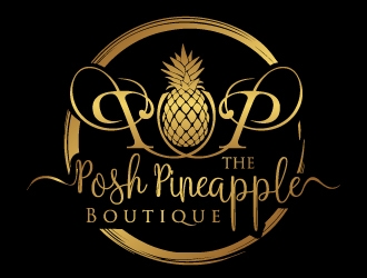 The Posh Pineapple Boutique logo design by REDCROW