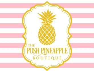 The Posh Pineapple Boutique logo design by jaize
