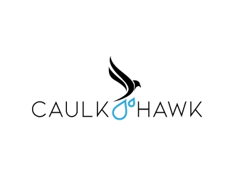 Caulk Hawk logo design by jaize