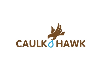 Caulk Hawk logo design by jaize