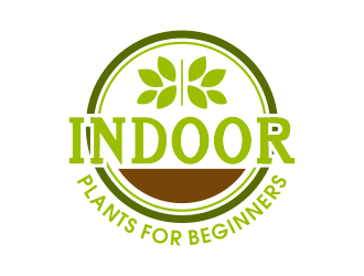 Indoor Plants for Beginners logo design by JessicaLopes