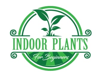 Indoor Plants for Beginners logo design by Upoops