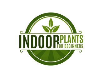 Indoor Plants for Beginners logo design by thegoldensmaug