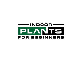 Indoor Plants for Beginners logo design by ubai popi
