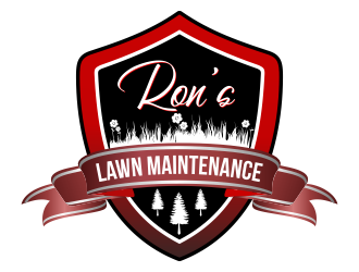 Ron’s Lawn Maintenance  logo design by bosbejo