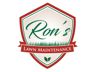 Ron’s Lawn Maintenance  logo design by BeDesign