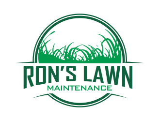 Ron’s Lawn Maintenance  logo design by YONK