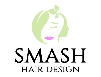 Smash Hair Design logo design by jetzu