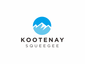 Kootenay Squeegee logo design by gusth!nk