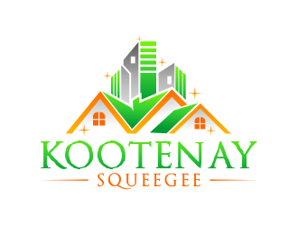 Kootenay Squeegee logo design by akhi