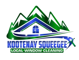 Kootenay Squeegee logo design by 35mm