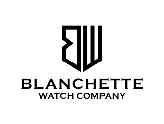 Blanchette Watch Company logo design by SmartTaste