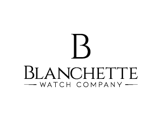 Blanchette Watch Company logo design by jaize