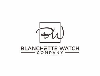 Blanchette Watch Company logo design by kevlogo