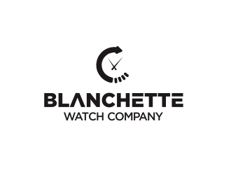 Blanchette Watch Company logo design by YONK