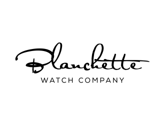 Blanchette Watch Company logo design by cintoko