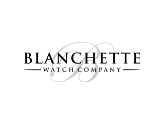 Blanchette Watch Company logo design by cintoko