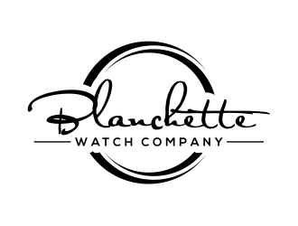 Blanchette Watch Company logo design by cintoko