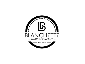 Blanchette Watch Company logo design by Republik