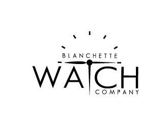 Blanchette Watch Company logo design by NikoLai