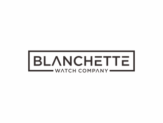 Blanchette Watch Company logo design by kevlogo