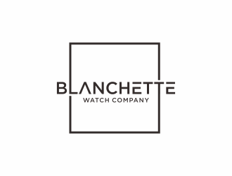 Blanchette Watch Company logo design by kevlogo