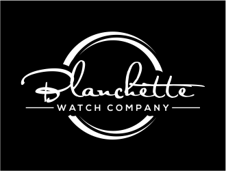 Blanchette Watch Company logo design by cintoko