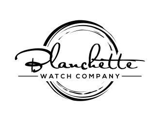 Blanchette Watch Company logo design by cintoko