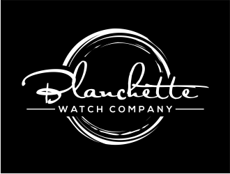 Blanchette Watch Company logo design by cintoko
