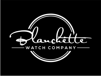 Blanchette Watch Company logo design by cintoko