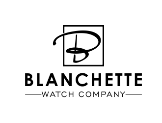 Blanchette Watch Company logo design by serprimero
