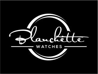 Blanchette Watch Company logo design by cintoko