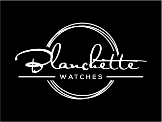 Blanchette Watch Company logo design by cintoko