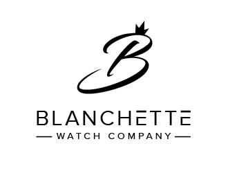Blanchette Watch Company logo design by BeDesign