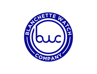 Blanchette Watch Company logo design by BlessedArt