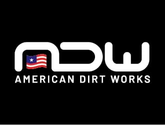 American Dirt Works LLC logo design by TheGreat