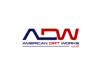 American Dirt Works LLC logo design by .::ngamaz::.