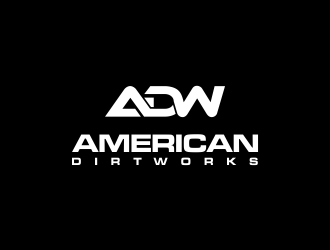 American Dirt Works LLC logo design by oke2angconcept