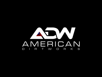 American Dirt Works LLC logo design by oke2angconcept