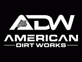 American Dirt Works LLC logo design by lestatic22
