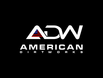 American Dirt Works LLC logo design by oke2angconcept