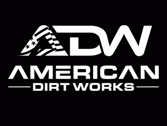 American Dirt Works LLC logo design by lestatic22