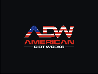 American Dirt Works LLC logo design by .::ngamaz::.