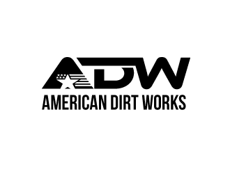 American Dirt Works LLC logo design by PRN123