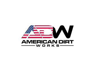 American Dirt Works LLC logo design by RIANW