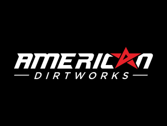 American Dirt Works LLC logo design by hidro