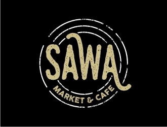 Sawa Market & Cafe  logo design by GemahRipah