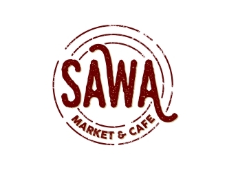Sawa Market & Cafe  logo design by GemahRipah